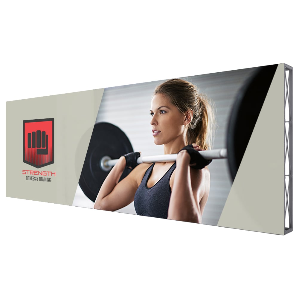 20x7.5ft. Lumiere Continuous NON-Backlit — Double Sided Graphic Only